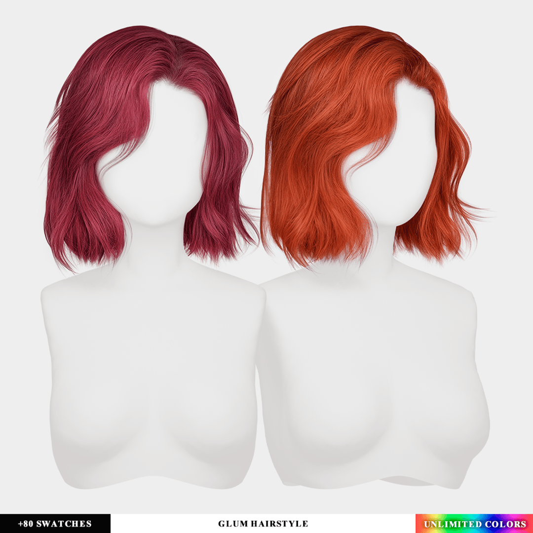 Прическа Glum Hairstyle
